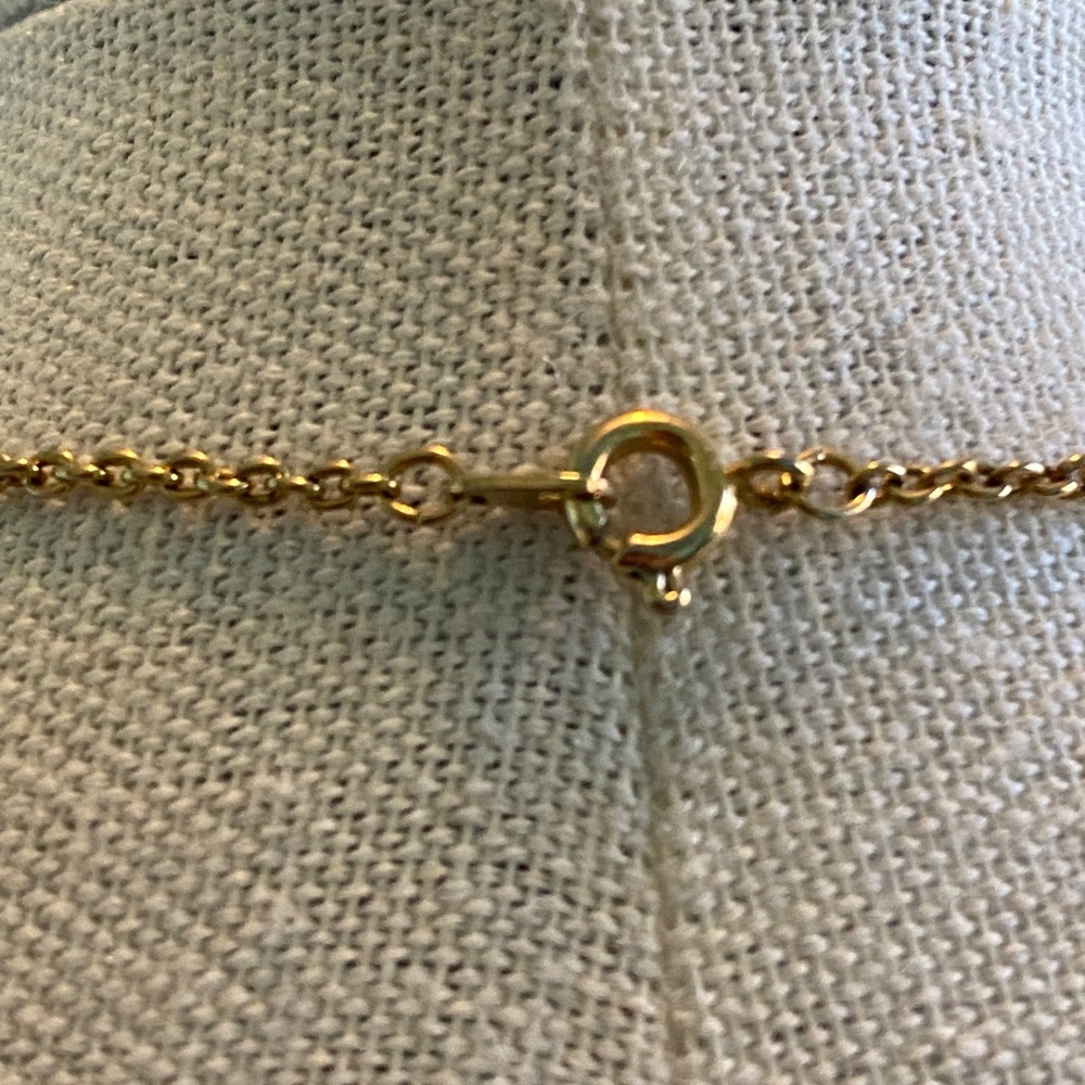 Gold Rose Pendant Necklace - Picture 5 of 5